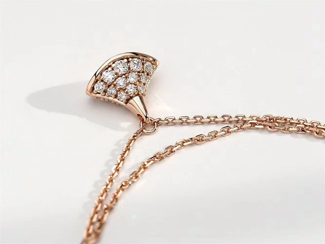 Bvlgari Dream Bracelet Pink Gold Cubic Zirconia