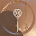 Tiffany Petal Key Pendant
