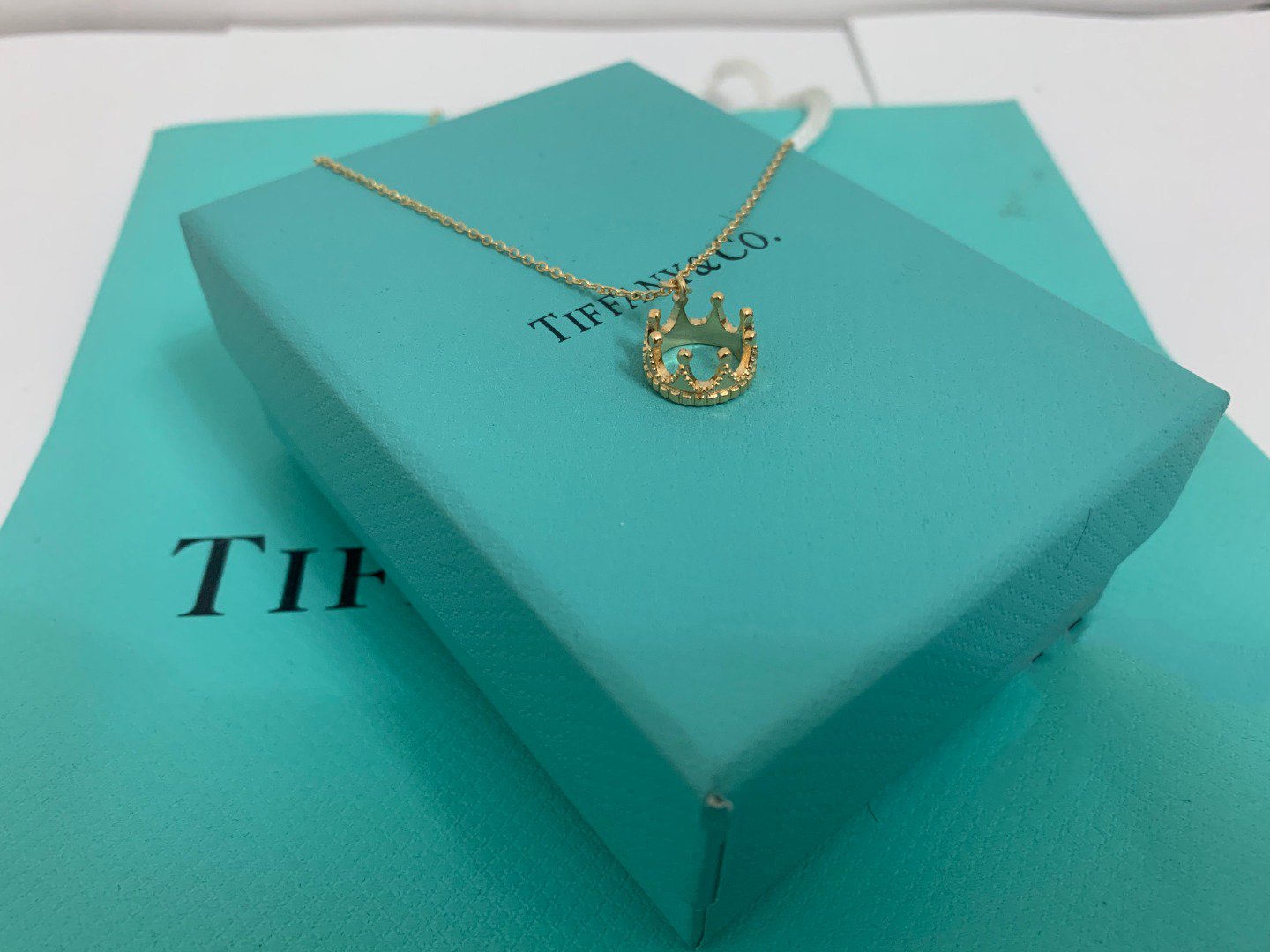 Tiffany Crown Necklace Mecari