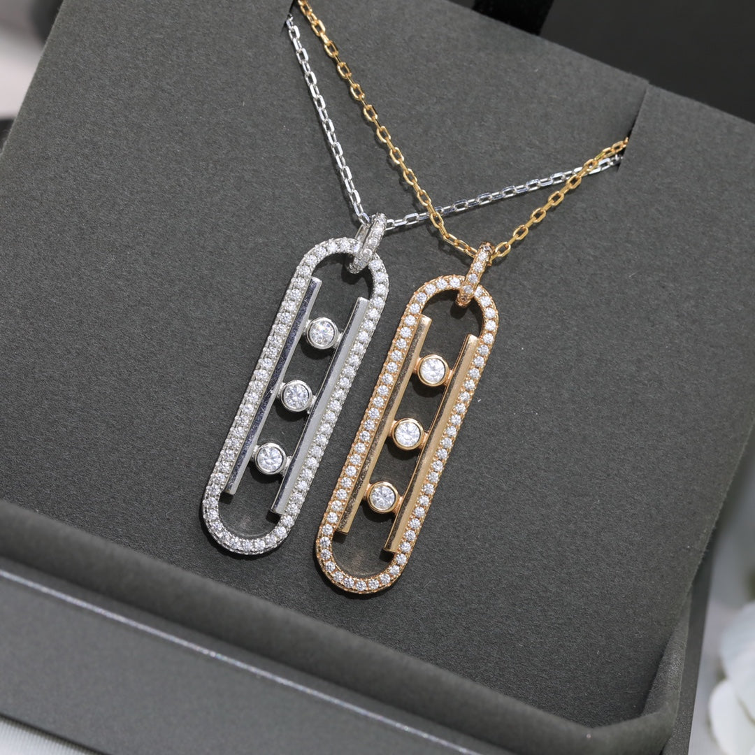 Messika Move 10th Cubic Zirconia Necklace