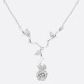 Dior Rose Bagatelle Cubic Zirconia Necklace