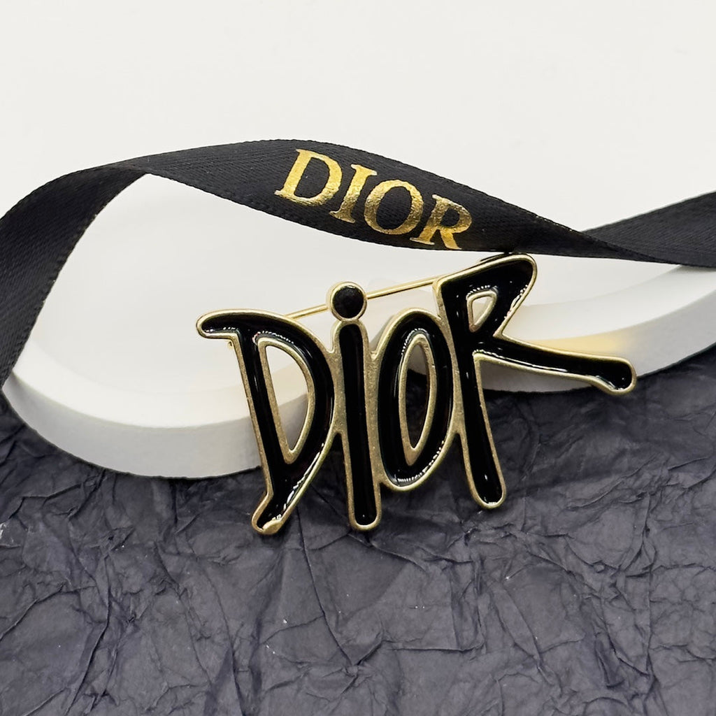 Dior CD Brooch 172879