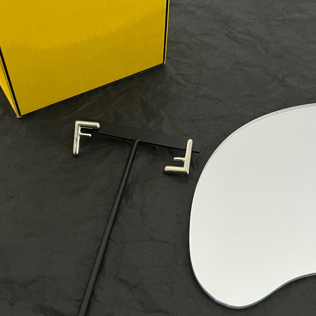 Fendi FF Earrings Small Silver