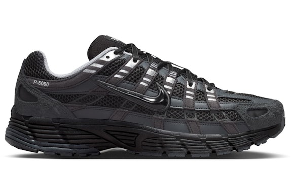 Nike P-6000 Suede Anthracite Metallic Silver