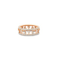 Chaumet Dewdrop Cubic Zirconia Paved Ring