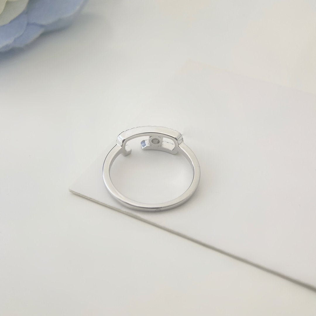 Messika Move Uno Open Ring Cubic Zirconia