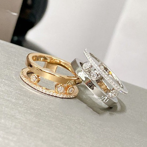Messika Move Romane Cubic Zirconia Ring