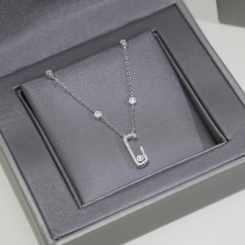 Messika Move Uno Open Cubic Zirconia Necklace