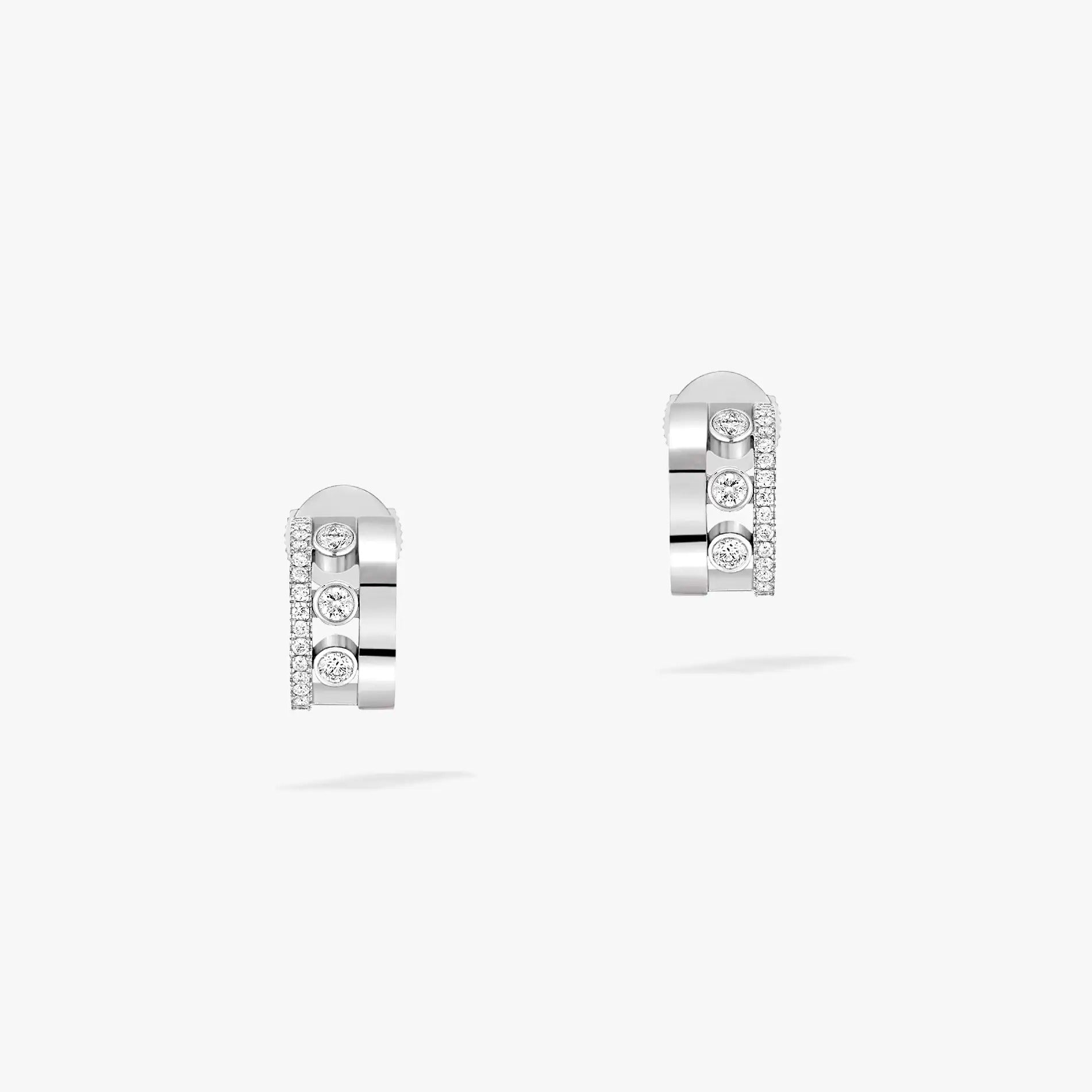 Messika Move Romane Earrings Cubic Zirconia