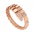 Bvlgari Serpenti Bracelet Pink Gold Cubic Zirconia 1