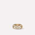 Chanel Crush Small Ring Pink Gold Cubic Zirconia