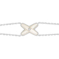 Chaumet Jeux Bracelet White MOP Silver 1 Cubic Zirconia