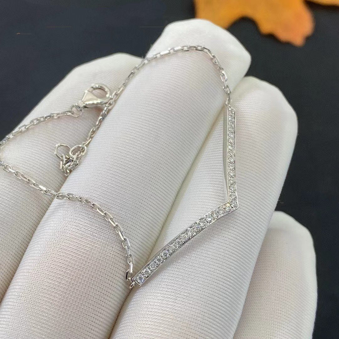Chaumet Josephine Silver Cubic Zirconia Bracelet