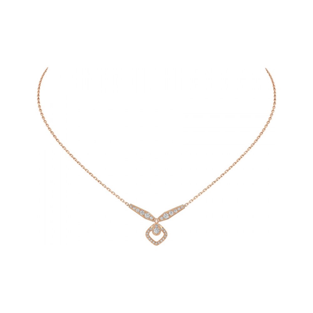 Chaumet Josephine Gold Cubic Zirconia Necklace