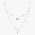 Messika Move 2 Row Cubic Zirconia Necklace