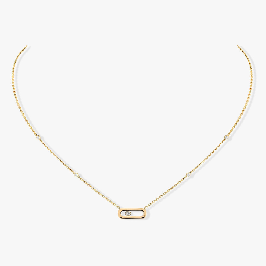 Messika Move Uno Cubic Zirconia Necklace