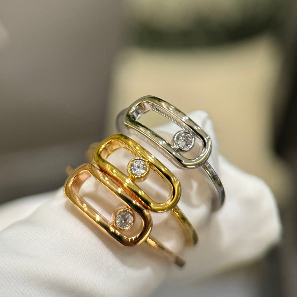 Messika Move Uno 1 Cubic Zirconia Ring