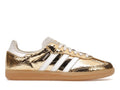 adidas Samba OG Gold Metallic Cracked Leather (Women's)