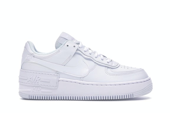 Nike Air Force 1 Low Shadow Triple White (Women's)