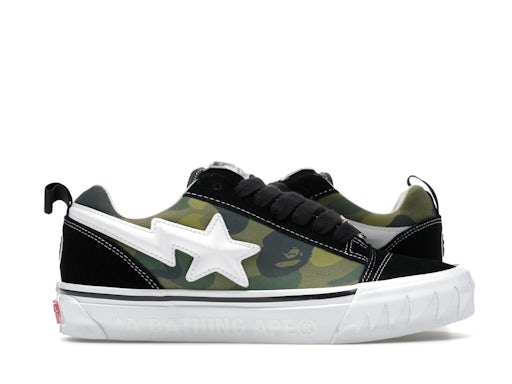 Vans Knu Skool Bape Camo Green