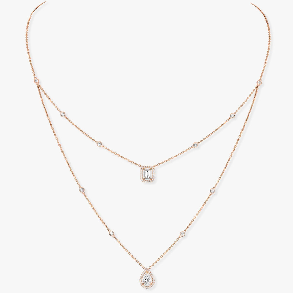 Messika My Twin 2 Row Cubic Zirconia Necklace