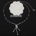 Chanel Eternal N5 Silver Cubic Zirconia Bracelet
